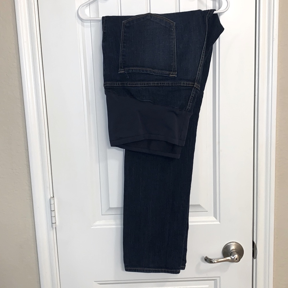 Size 18 Old Navy Full Panel Skinny Maternity Jeans